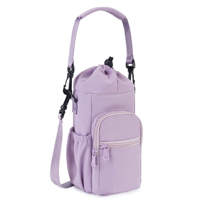 Shoulder Bag with Water Bottle Pocket