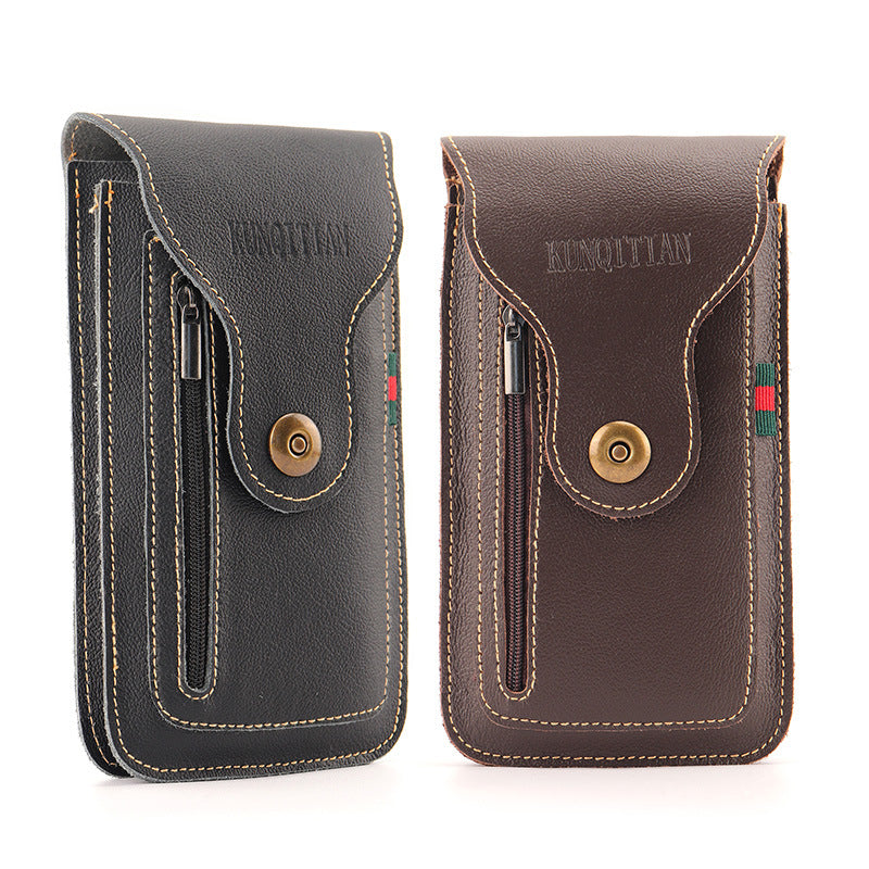 Leather Multifunction Waist Pouch