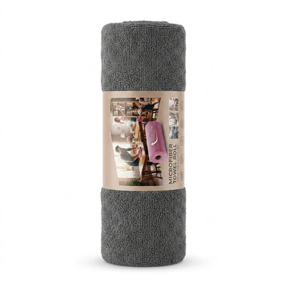 New Easy Tear-Away Microfiber Towel Roll (50-Pack) - Ultra-Absorbent, Eco-Friendly & Lint-Free