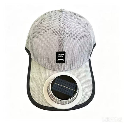 Breathable Solar Cooling Fan Baseball Cap Sun Hat
