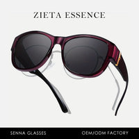 Black Purple / Polarized Gray