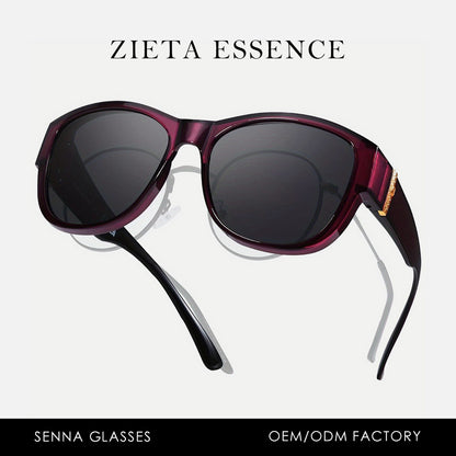 ☀️Big Sunglasses to Wear Over Glasses for Women