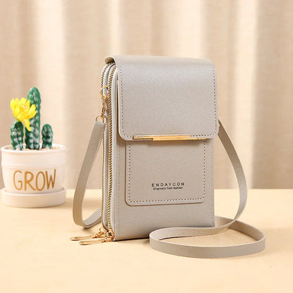📱Simple And Elegant Touch Screen Crossbody Wallet