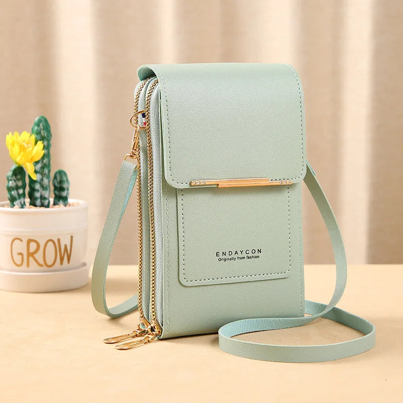 📱Simple And Elegant Touch Screen Crossbody Wallet