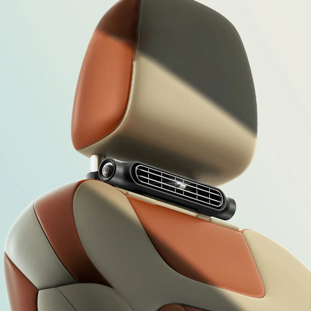 Adjustable Car Headrest Cooling Fan