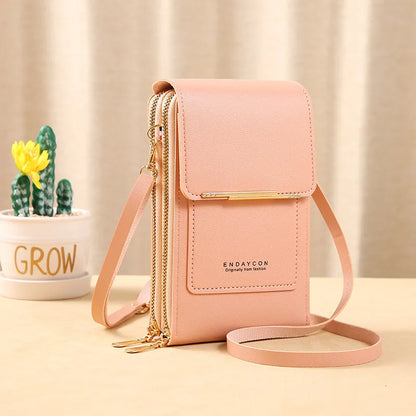 📱Simple And Elegant Touch Screen Crossbody Wallet