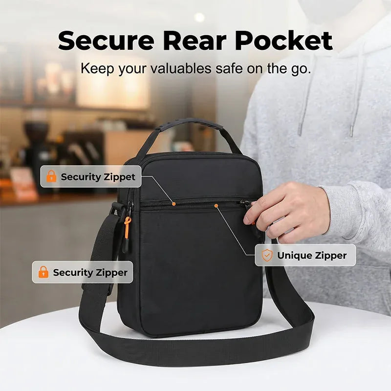 Men's Compact Vertical Crossbody Bag - image 5