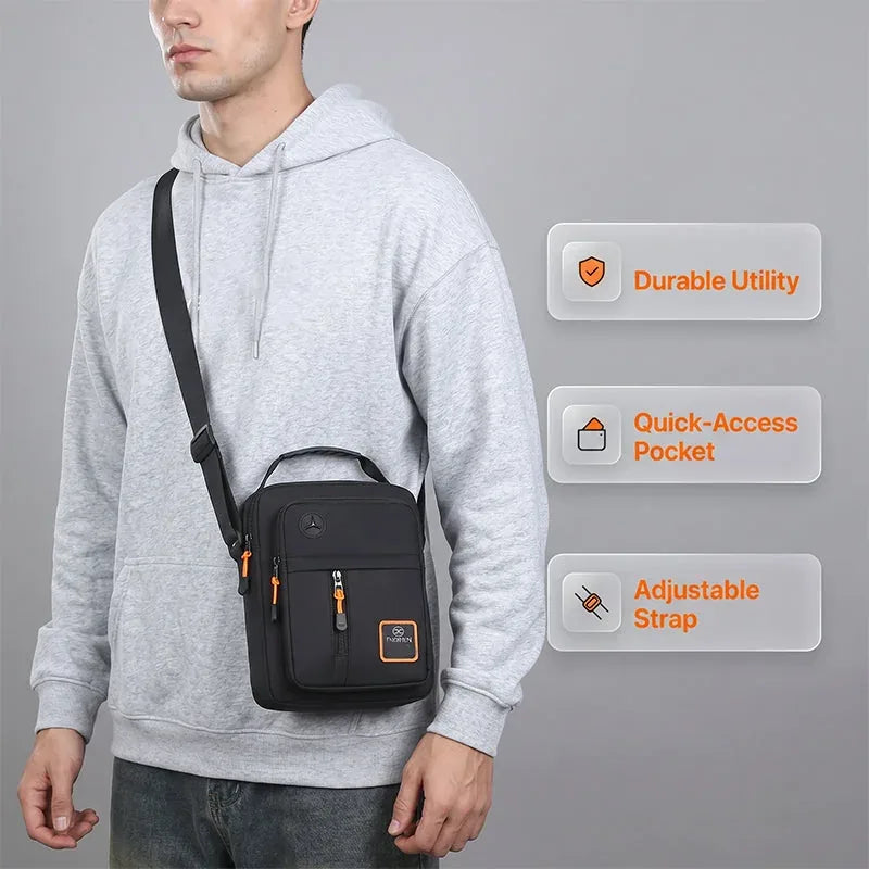 Men's Compact Vertical Crossbody Bag - image 6