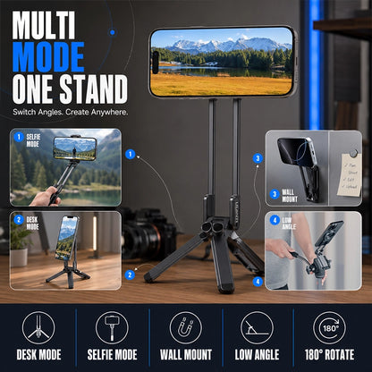 Magnetic Carabiner Phone Tripod and Stand