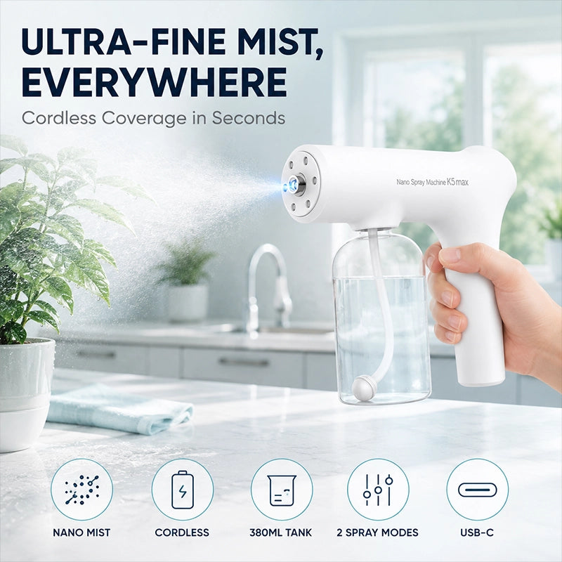 K5 Max Cordless Nano Mist Sprayer