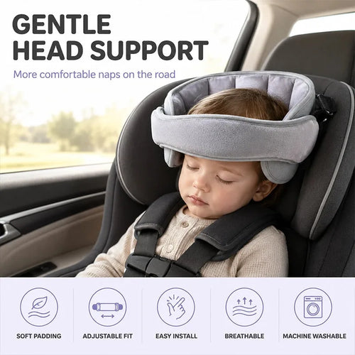 Adjustable Child Car Sleep Head Support Pillow