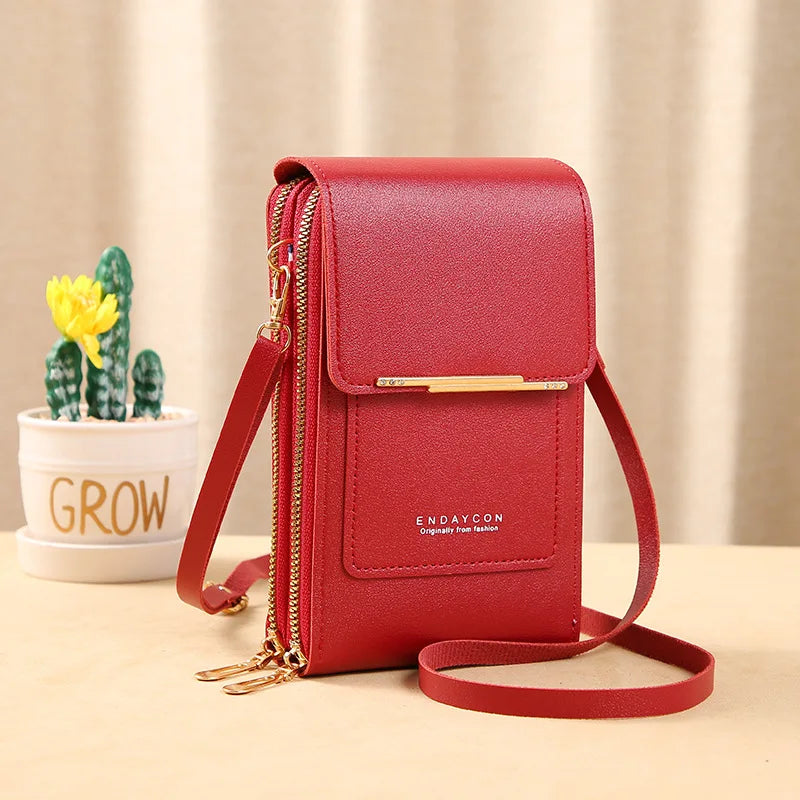 📱Simple And Elegant Touch Screen Crossbody Wallet