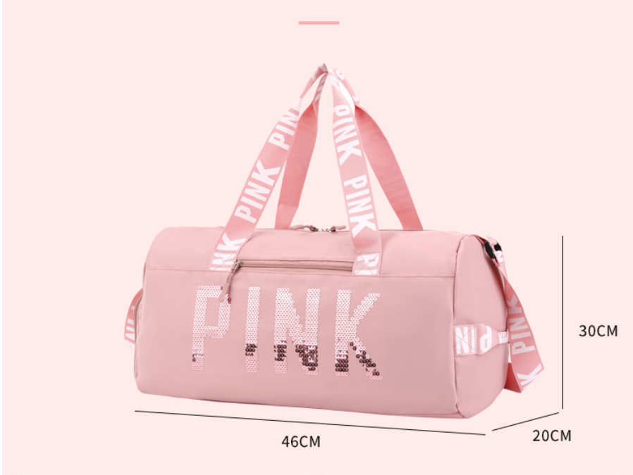 Shiny Sequin Women Travel Bag