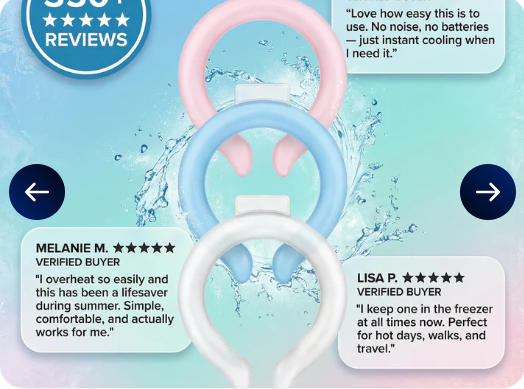 Cooling Relief Ring 2 Pack