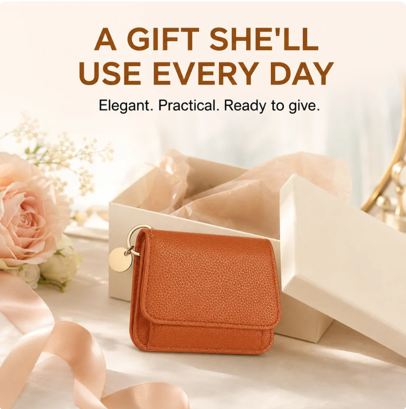 Women's Ultra-Slim Trifold Wallet