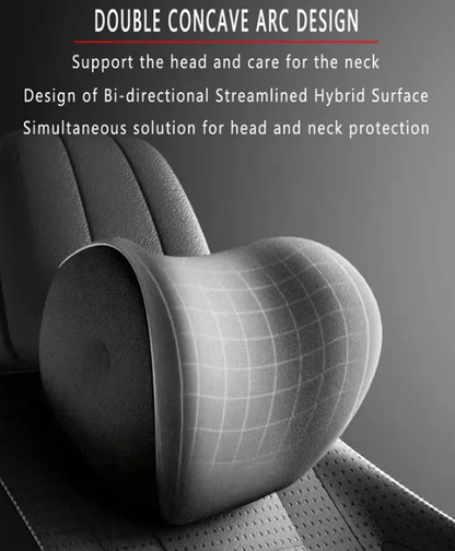 Car Logo Memory-Foam Headrest Pillow
