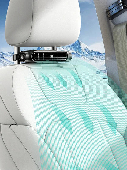 Adjustable Car Headrest Cooling Fan