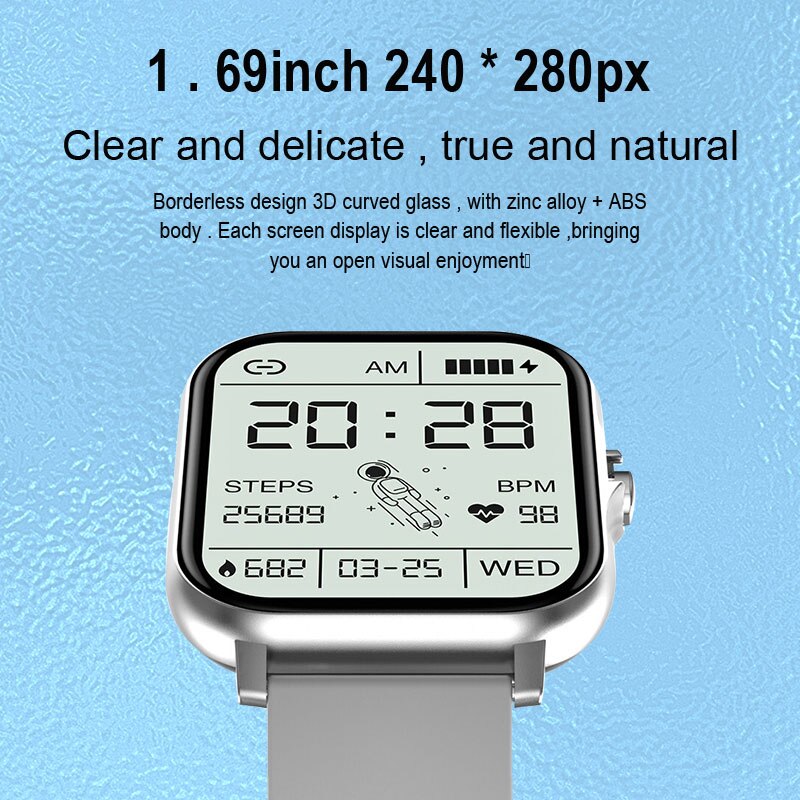 Bluetooth Call Smart Watch Touch Screen Sports Bracelet