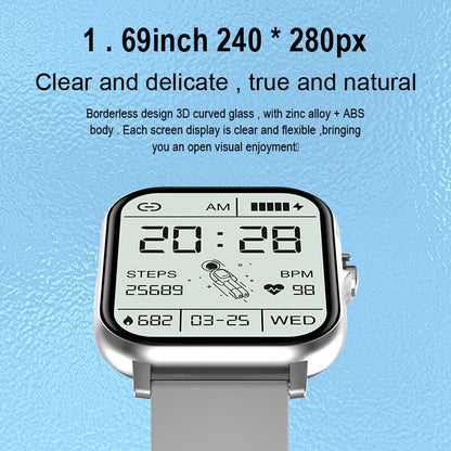 Bluetooth Call Smart Watch Touch Screen Sports Bracelet