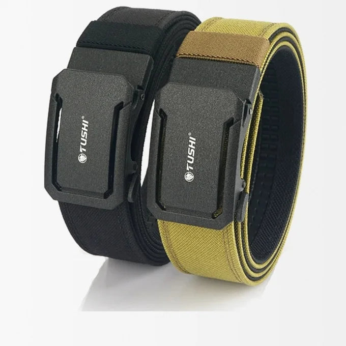 Quick-Adjust Tactical Ratchet Belt