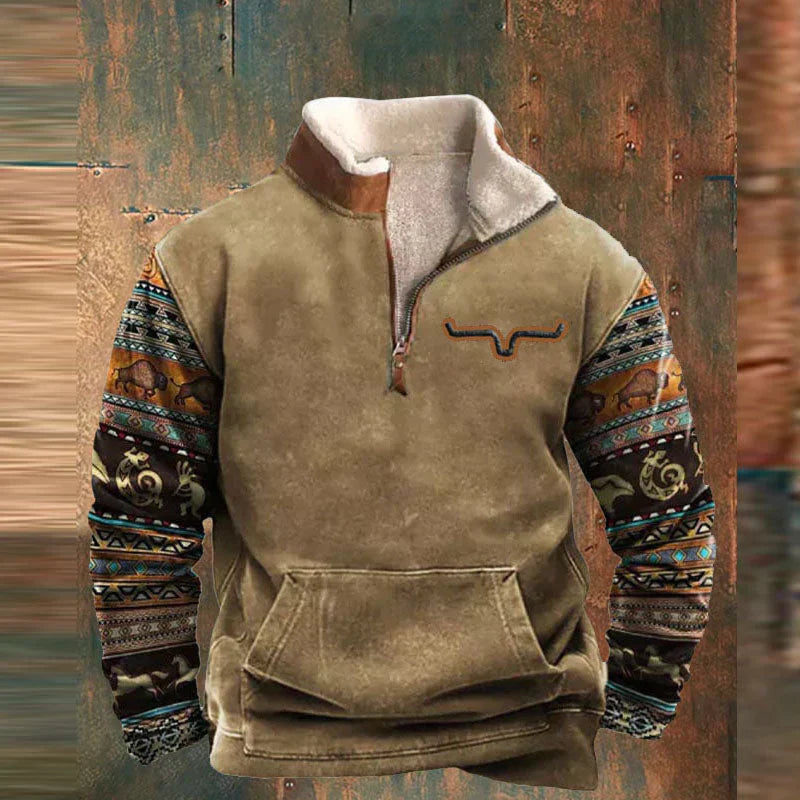 Chiccorsa – Half-Zip Sweater with Modern Edge