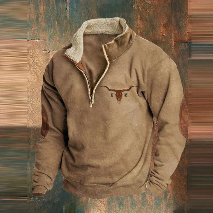 Chiccorsa – Half-Zip Sweater with Modern Edge