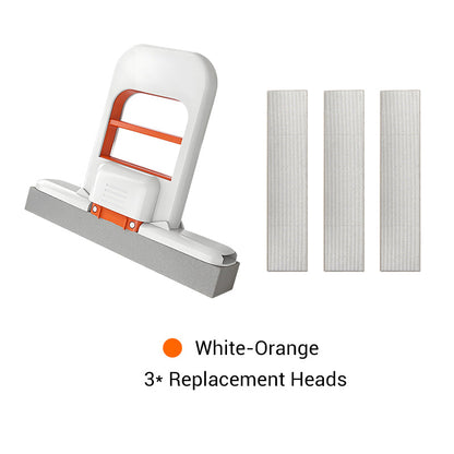 Mini Mop Self-Wringing & Portable – Includes 3 Replacement Sponges