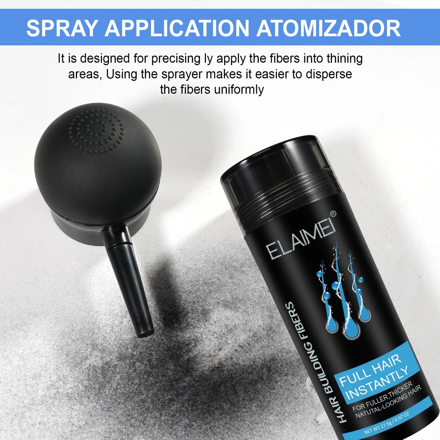 Hair Building Natural Fibers