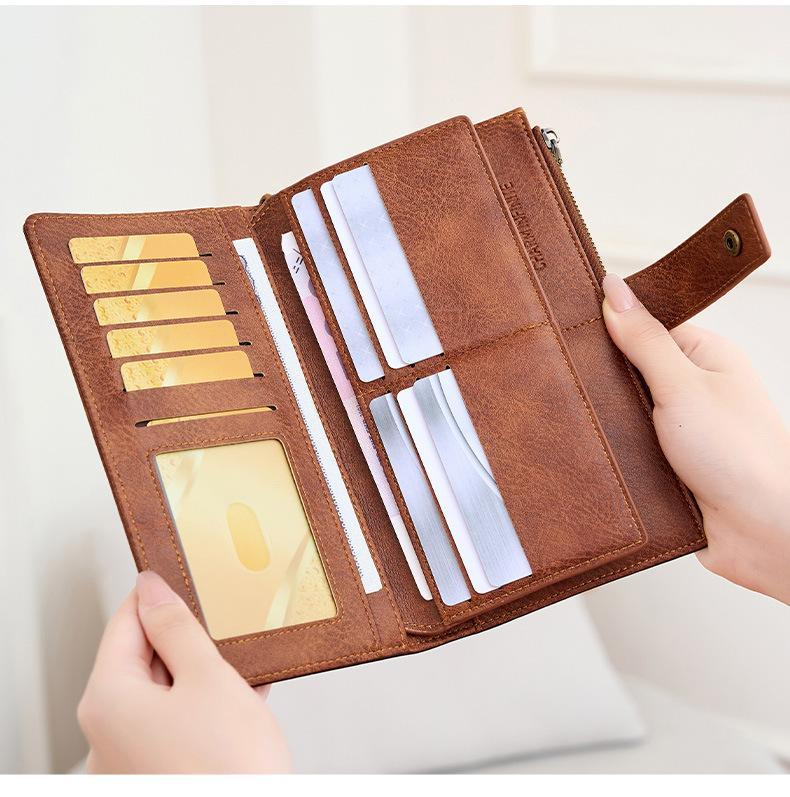Tri-fold Long Women's Wallet