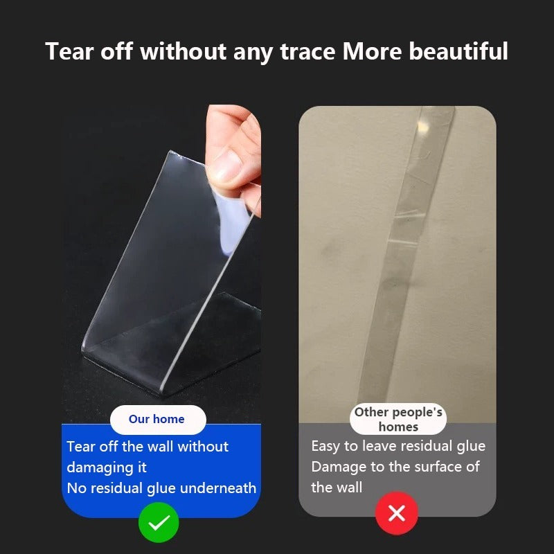 High Quality Nano Double Sided Adhesive Tape -Traceless Washable Reusable