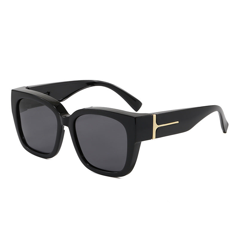 Polarized Fit Over Sunglasses for Women – UV400 Protection Floral Frame Wear Over Prescription Glasses