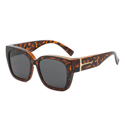 Polarized Fit Over Sunglasses for Women – UV400 Protection Floral Frame Wear Over Prescription Glasses