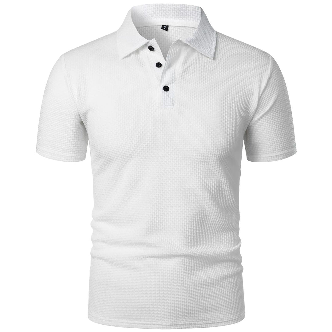 Men's Ice Silk Mesh Polo Shirt