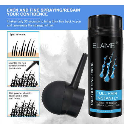 Hair Building Natural Fibers
