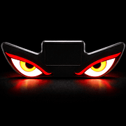 Solar Demon Eye LED Car Window Light