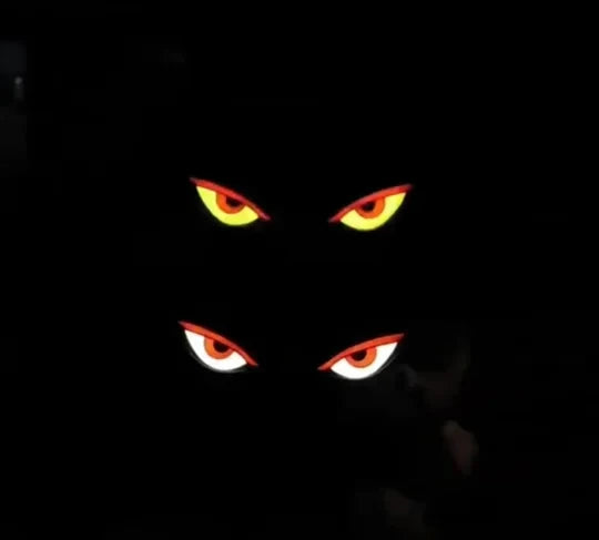 Solar Demon Eye LED Car Window Light