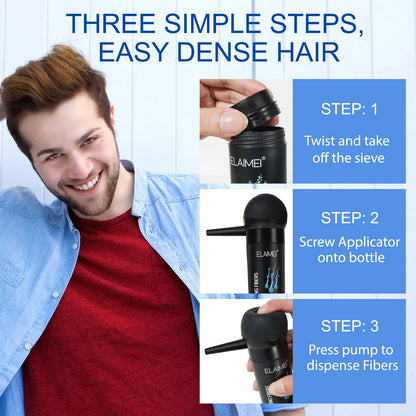 Hair Building Natural Fibers