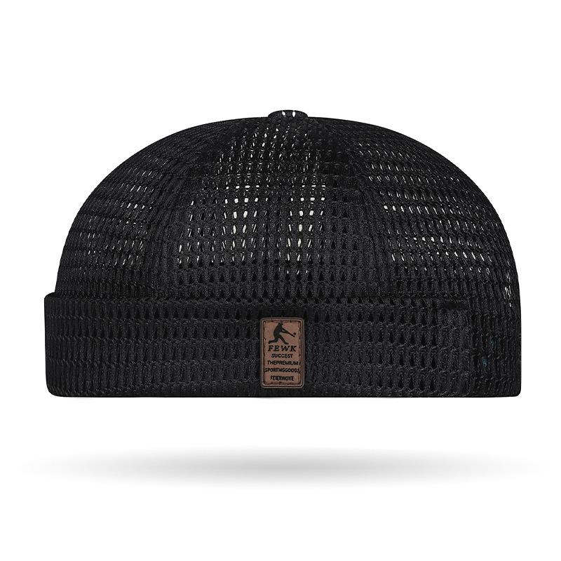 2 Pack Men's Breathable Brimless Docker Hat