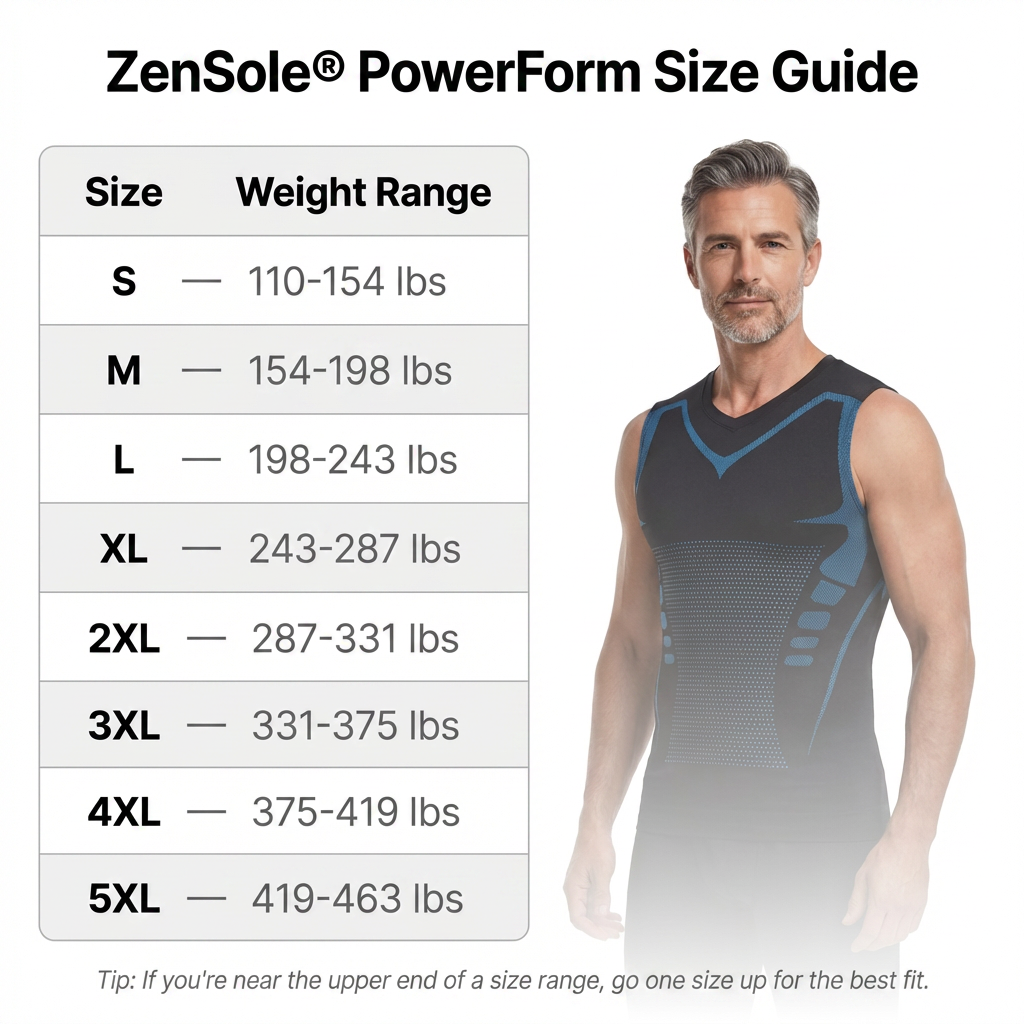 PowerForm Ionic Compression Vest