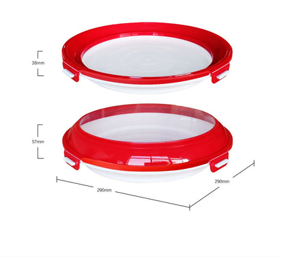 Four Buckle Food Preservation Tray