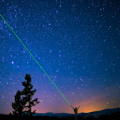 Rechargeable Portable Laser Pointer with Star Pattern