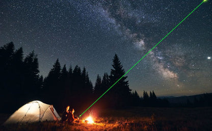 Rechargeable Portable Laser Pointer with Star Pattern
