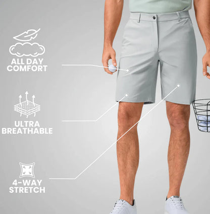 Men's Multi-pocket Suit Shorts