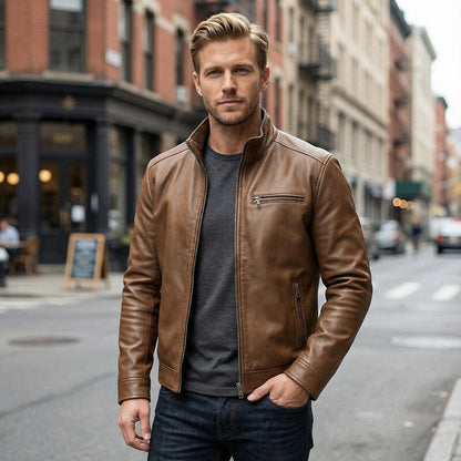 Chiccorsa - Vintage Leather Jacket - Vintage Leather Jacket
