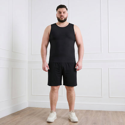 Plus Size Men's Shapewear Tank Top