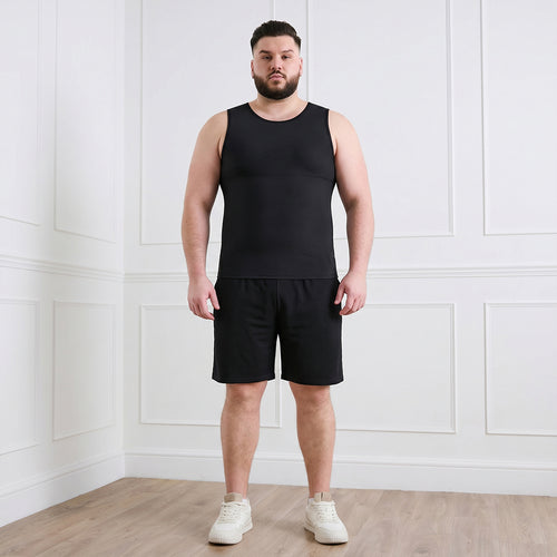 Plus Size Men's Shapewear Tank Top