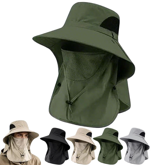 Fishing Hat Wide Brim UV Sun Protection Hat UPF 50+