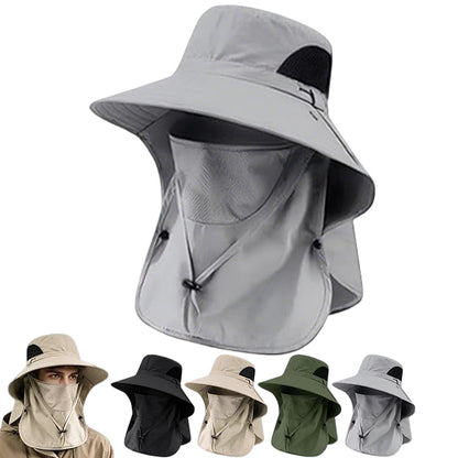 Fishing Hat Wide Brim UV Sun Protection Hat UPF 50+