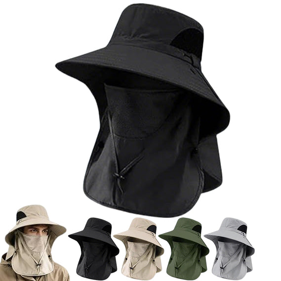 Fishing Hat Wide Brim UV Sun Protection Hat UPF 50+