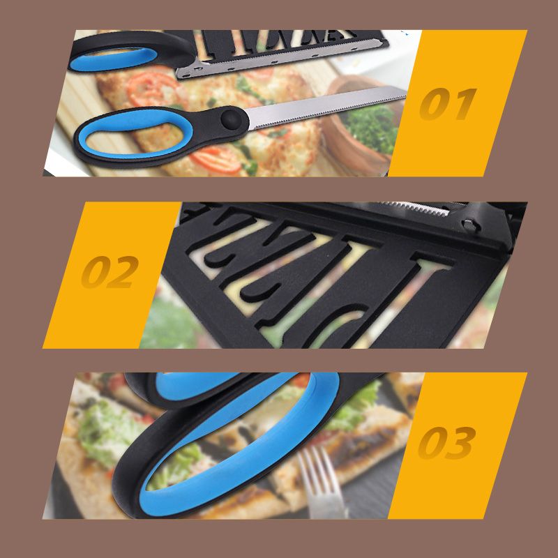 Hot Sale 49% OFF| 3-in-1 Stainless Steel Pizza Scissors